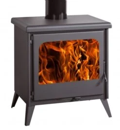 Estufa De Leña Eco Design Veneto Titanium