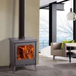 Estufa De Leña Eco Design Veneto Titanium -Biohort || Napoleon || Weber Tienda de ventas Estufa de lena Eco Nice Titanium 8