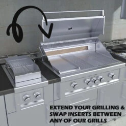 Freidora Y Parrilla De Vapor Sunstone 18 Freidora Y Parrilla De Vapor Sunstone -Biohort || Napoleon || Weber Tienda de ventas Freidora Parrilla Vapor Sunstone 4