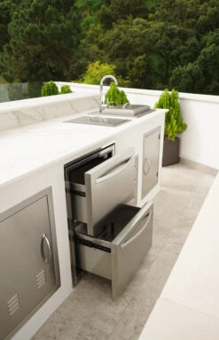 Frigorífico De Cajones Para Exterior De Acero Inoxidable -Biohort || Napoleon || Weber Tienda de ventas Frigorifico cajones exterior Acero Inoxidable 10