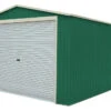 Garaje De Metal Essex Verde