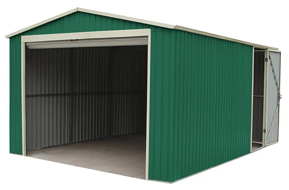 Garaje De Metal Essex Verde 4 Garaje De Metal Essex Verde - Imagen 2