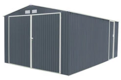 Garaje De Metal Oxford Gris