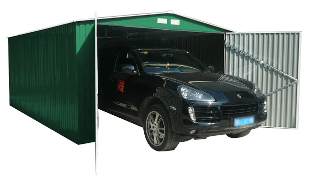 Garaje De Metal Oxford Verde 4 Garaje De Metal Oxford Verde - Imagen 2