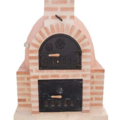 Hornilla Cuadrada Mixta 65 Cm.