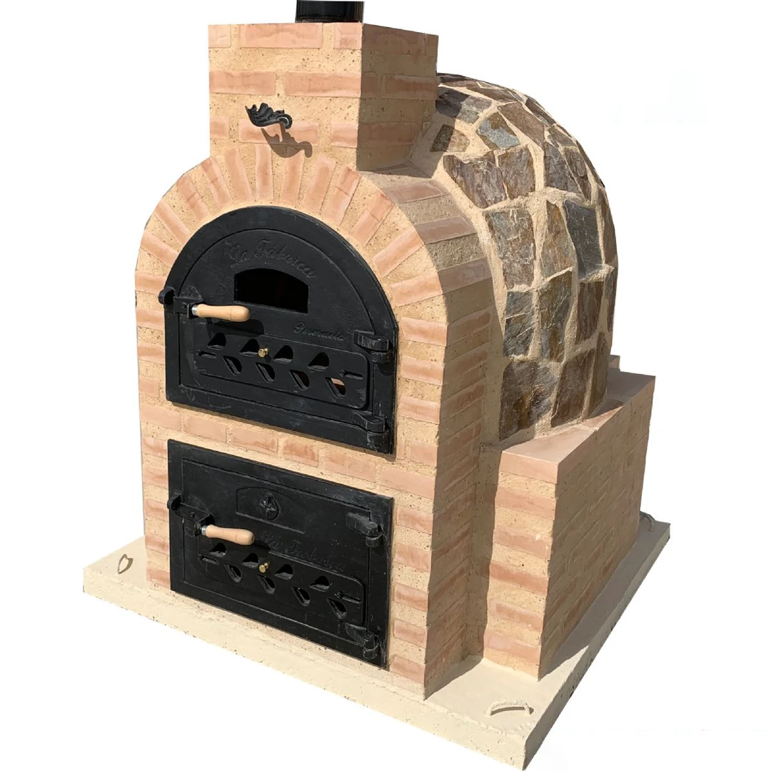 Hornilla Cuadrada Mixta Piedra 75 Cm. 4 Hornilla Cuadrada Mixta Piedra 75 Cm. - Imagen 2