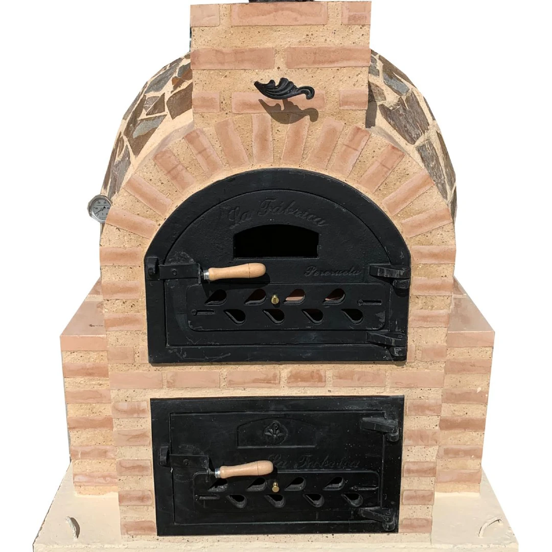 Hornilla Cuadrada Mixta Piedra 85 Cm. 3 Hornilla Cuadrada Mixta Piedra 85 Cm.