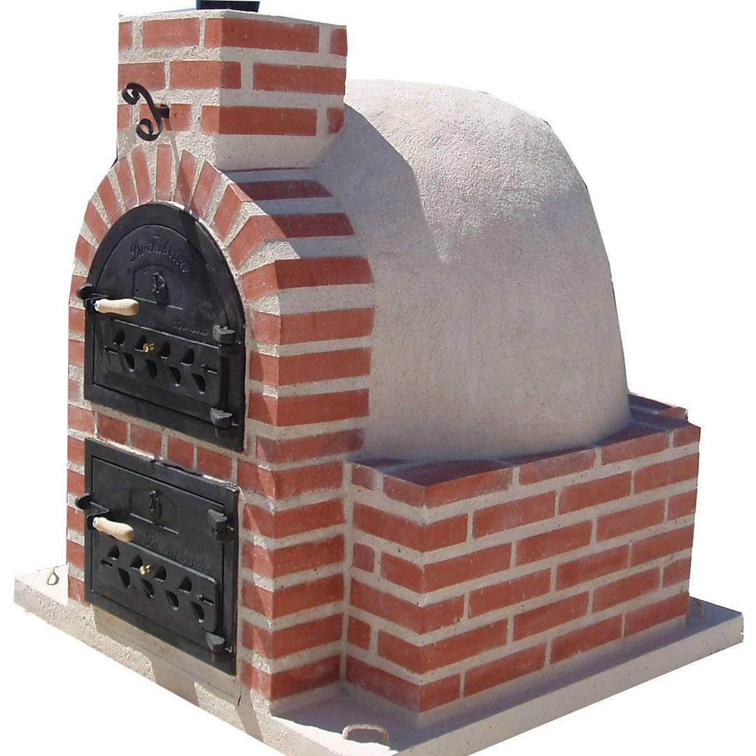 Hornilla Cuadrada Rústica Blanca 80 Cm. 4 Hornilla Cuadrada Rústica Blanca 80 Cm. - Imagen 2