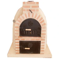 Hornilla Redonda Clásica Blanca 75 Cm.