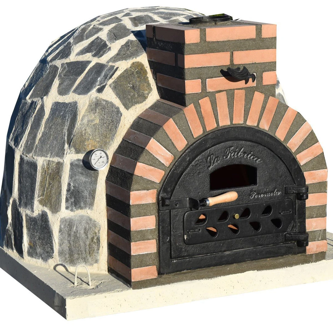 Horno Montado Piedra Gris 85 Cm. 3 Horno Montado Piedra Gris 85 Cm.