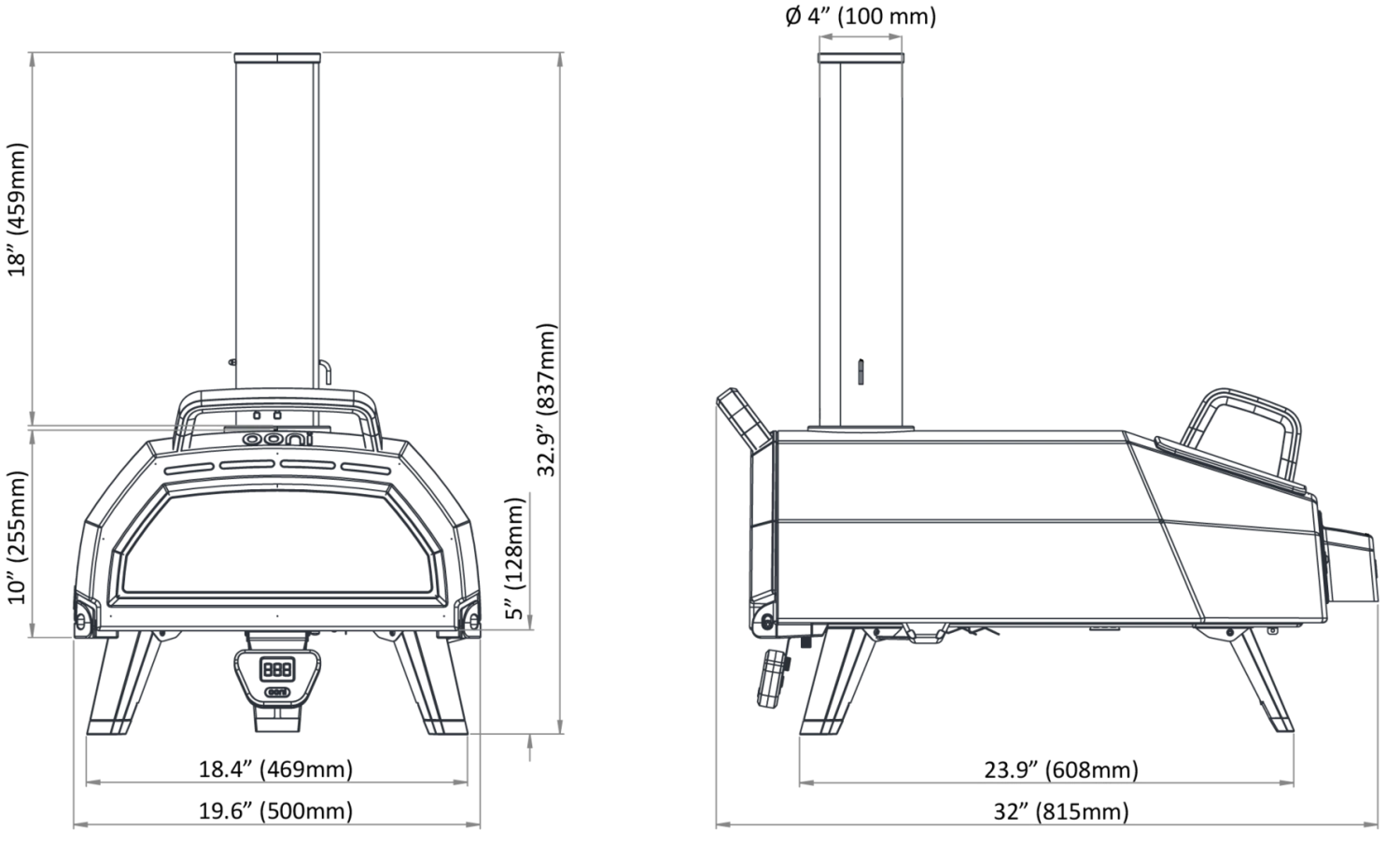 Horno Multi-Fuel Ooni Karu 16 14 Horno Multi-Fuel Ooni Karu 16 - Imagen 12
