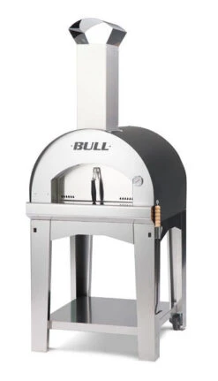 Horno De Leña Grande Bull Con Carro