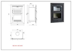 Horno De Leña Modelo HLI-100 F 7 Horno De Leña Modelo HLI-100 F -Biohort || Napoleon || Weber Tienda de ventas Horno de Lena Modelo HLI 100 3