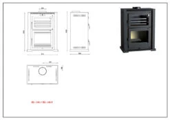 Horno De Leña Modelo HL-100 F -Biohort || Napoleon || Weber Tienda de ventas Horno de Lena Modelo HL 100 F 3