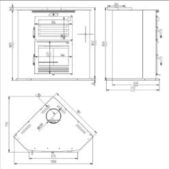 Horno De Leña Modelo HL-100 RF -Biohort || Napoleon || Weber Tienda de ventas Horno de Lena Modelo H 100 R 10 1