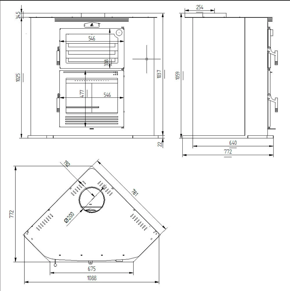Horno De Leña Modelo HL-100 R 5 Horno De Leña Modelo HL-100 R - Imagen 3