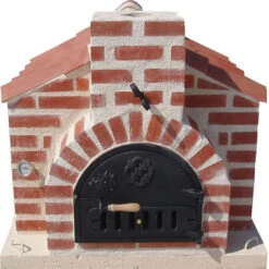 Horno Montado Caseta Ladrillo 80 Cm.