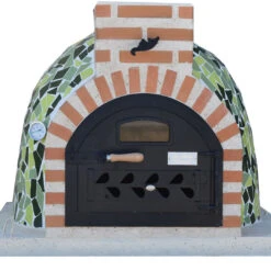 Horno Montado Mosaico Atlántico 80 Cm.