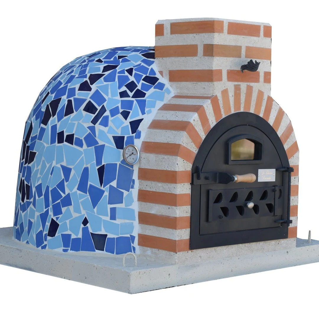 Horno Montado Mosaico Mediterráneo 65 Cm. 5 Horno Montado Mosaico Mediterráneo 65 Cm. - Imagen 3