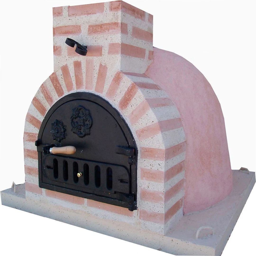 Horno Montado Clásico Terracota 75 Cm. 3 Horno Montado Clásico Terracota 75 Cm.