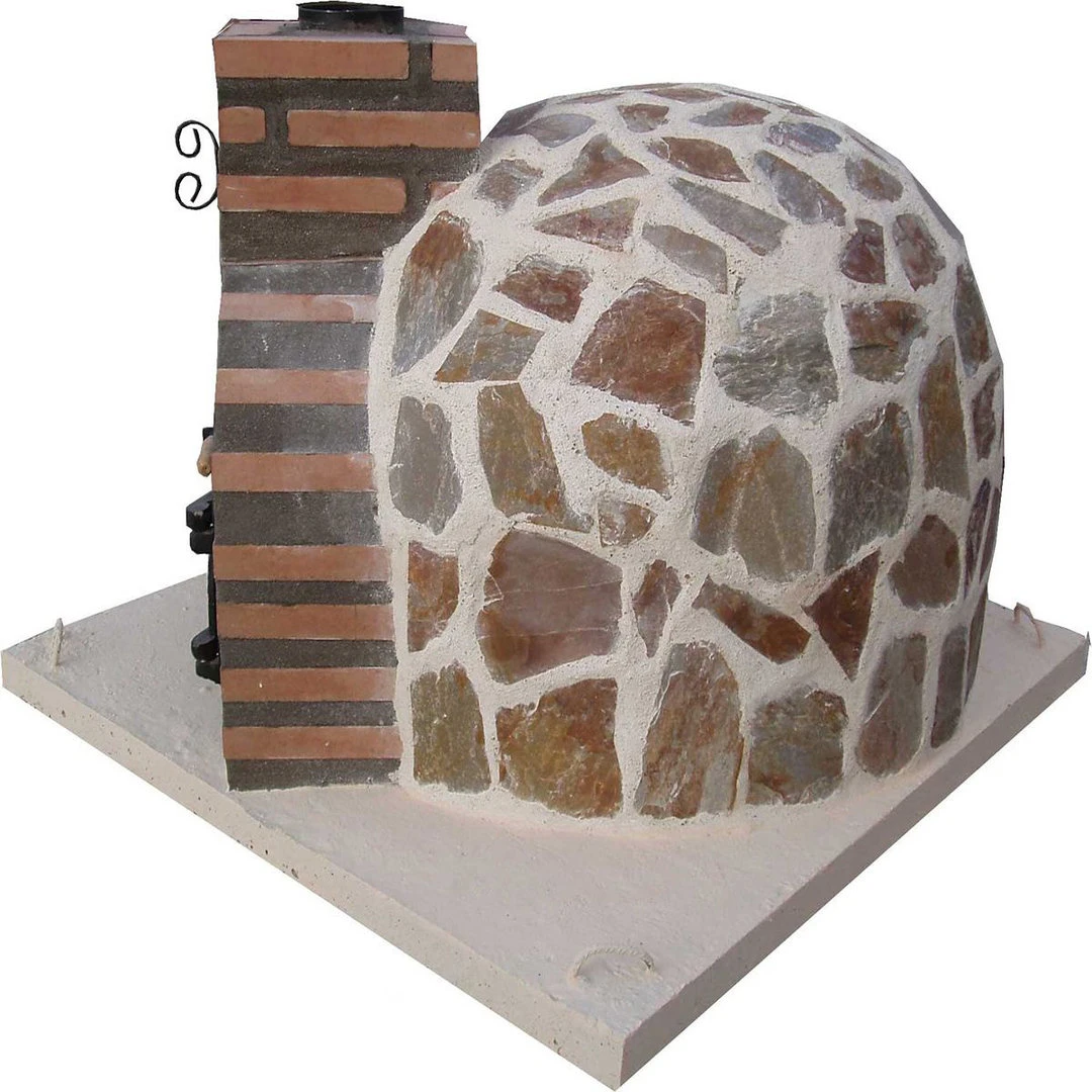 Horno Montado Esquina Piedra 80 Cm. 6 Horno Montado Esquina Piedra 80 Cm. - Imagen 4