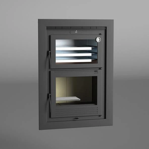 Horno Insertable De Leña Modelo HLI-100 5 Horno Insertable De Leña Modelo HLI-100 - Imagen 3