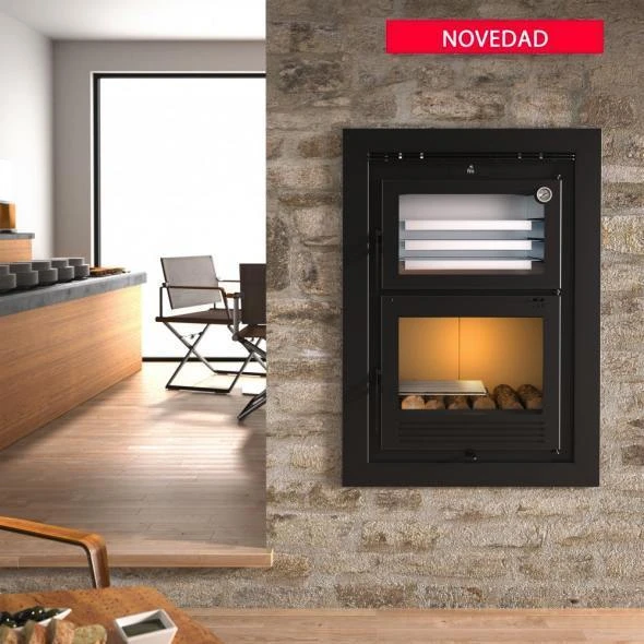 Horno Insertable De Leña Modelo HLI-100 4 Horno Insertable De Leña Modelo HLI-100 - Imagen 2