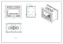 Insertable De Leña Modelo IT-172 FK -Biohort || Napoleon || Weber Tienda de ventas Insertable de Lena Modelo IT 172 FK 3