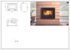 Insertable De Leña Modelo IT-180 F 7 Insertable De Leña Modelo IT-180 F -Biohort || Napoleon || Weber Tienda de ventas Insertable de Lena Modelo IT 180 F 3