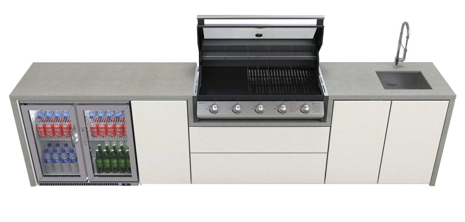 Isla Beefeater Discovery 1600S 5B Nevera 190 LT. Y Fregadero - Imagen 2