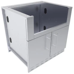 Módulo Inox. Para Barbacoa Carbón Y Leña Híbrida 30" -Biohort || Napoleon || Weber Tienda de ventas Modulo Inox barbacoa Carbon Lena Hibrida 4