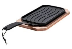Plancha De Hierro Fundido Reversible Cozze