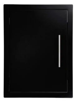 Puerta Vertical Grande Negra