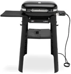Weber Lumin 1000 Compact Negra Con Soporte